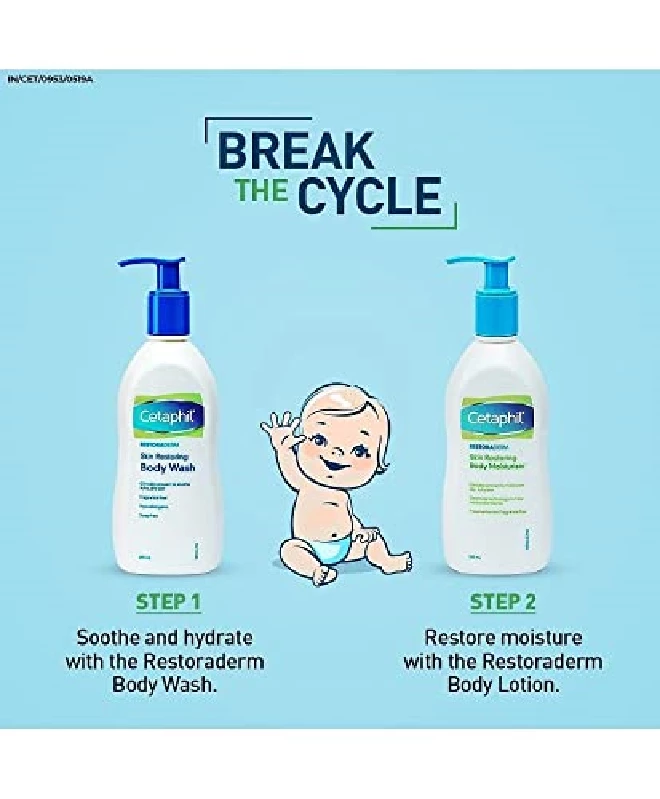 Cetaphil Restoraderm Skin Restoring Body Moisturizer For Very Dry Sensitive Skin, 295 ml-4.webp